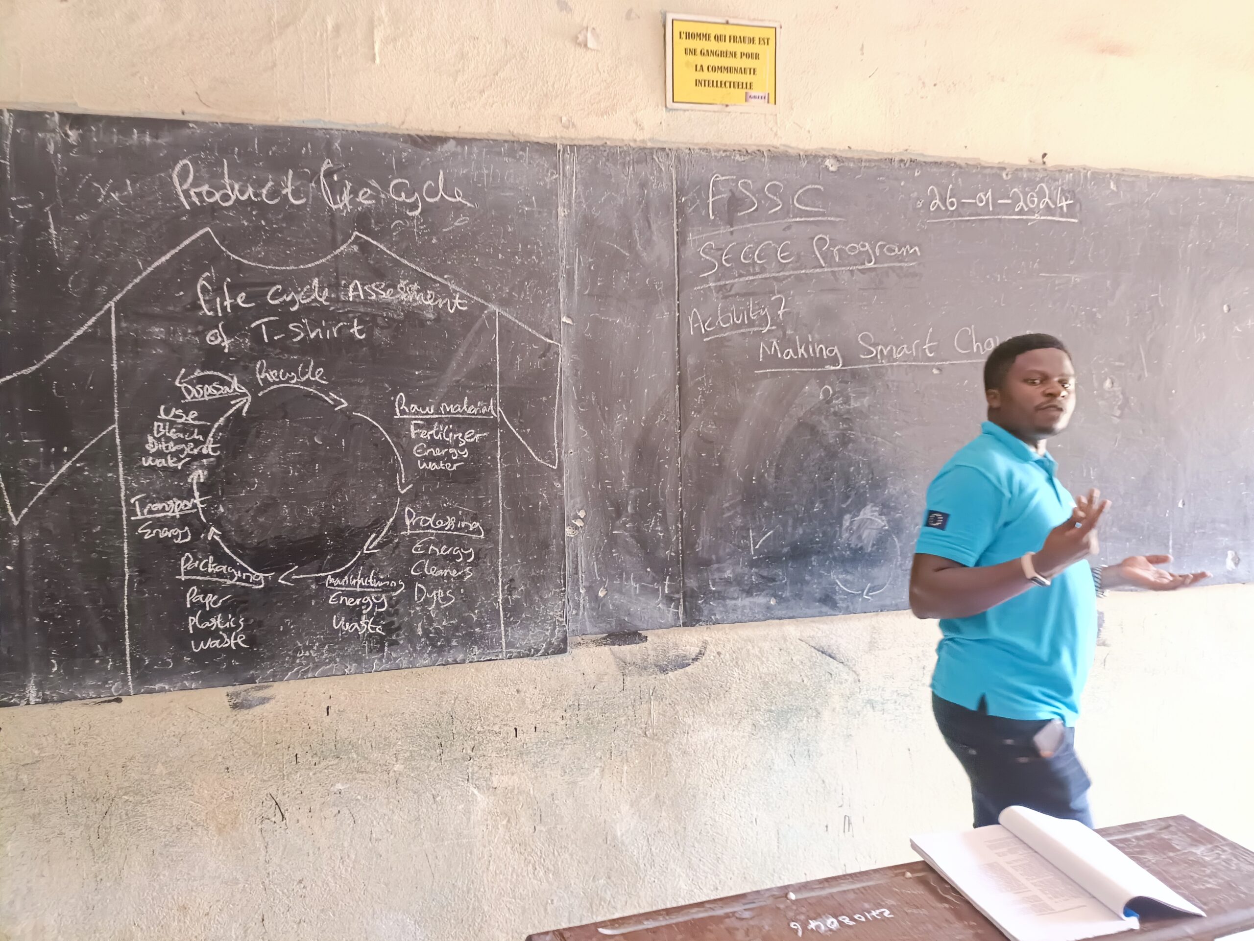Facilitating environmental sustainability and climate change education